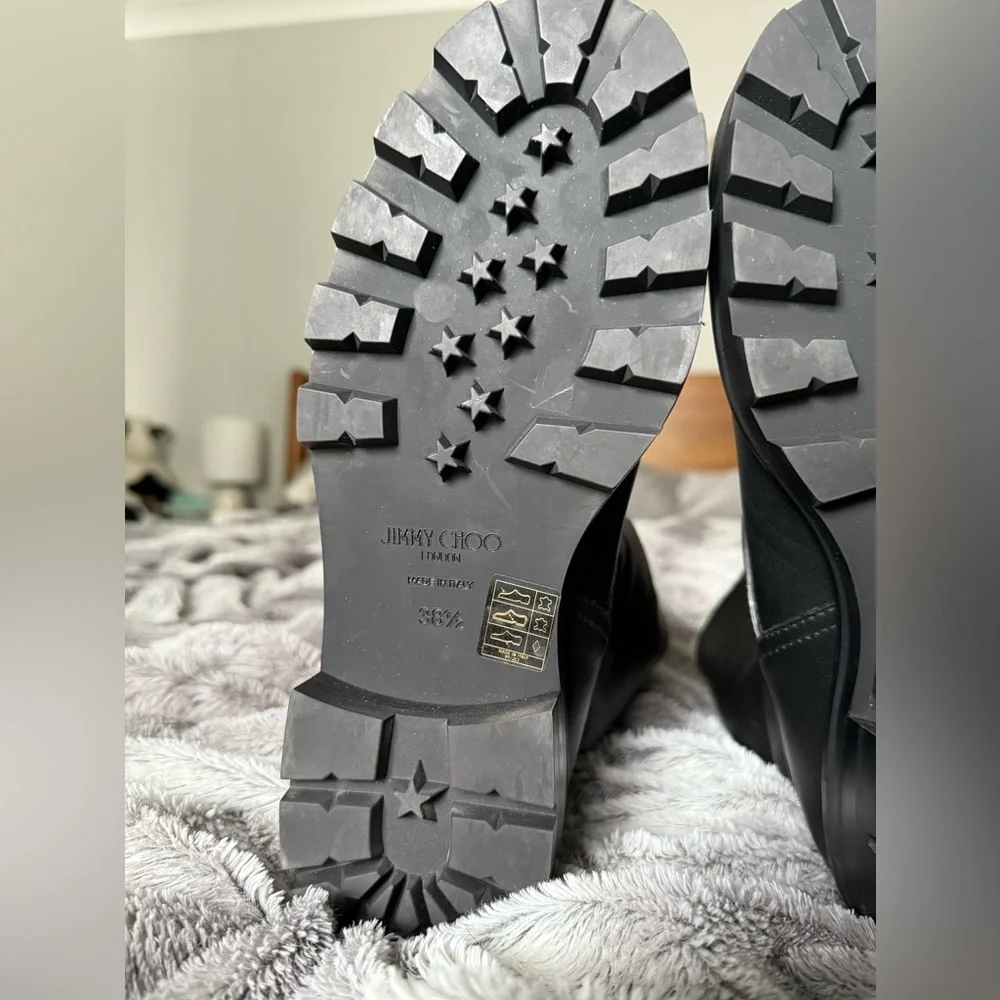 Jimmy Choo Leather Boots - Picture 5 of 12
